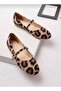 Comfortable Ballet Flats with Leopard Print - 3