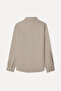 Men's Beige Regular Fit Long Sleeve Shirt - 2