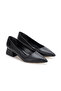 Women's Short Thick Heeled Closed Evening Dress Stiletto