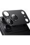 iPhone 18 Pro Compatible Camera Lens Protector with Metal Frame Full Coverage Protective Glass