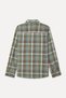 Men's Mink Color Plaid Regular Fit Long Sleeve Shirt - 2