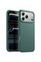 Premium Liquid Silicone Case for iPhone 18 Pro Max – Slim Fit Shockproof Protective Cover with Soft Microfiber Lining & Precise Cutouts - Dark Green