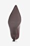 Women's High Heel Shoes Stiletto Pointed Toe Short Heel Etta Brown - 6