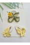 Zarafet Handmade Luxury Elegance 3-Piece Handmade Knitted Hair Accessory Set Suitable for All Age Groups - 6
