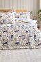 Ruffled Patterned Duvet Cover Set – Cherry, Flower and Butterfly Model Options Available - 4