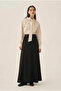 Soft textured bell skirt