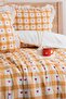 Pötikare Heart Patterned Ruffled Duvet Cover Set - 4