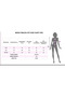 Women's Long Sleeve Round Neck Aerobin Blouse with Gipe Detail at Hem - 5