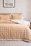 Pötikare Heart Patterned Ruffled Duvet Cover Set