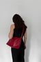 The Moisscushy Red Women's Cross Shoulder Bag - 7