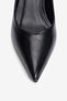 Women's Heeled Shoes Stiletto Pointed Toe Short Heeled Fern Black - 3