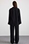 Degaje Yaka Oversize Trousers Blouse Double Set Black 9483-Tk - 8