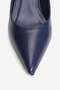 Women's High Heel Shoes Stiletto Pointed Toe Short Heel Fern Navy Blue - 3