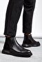 Genuine Leather, Laceless, New Season Real Leather Men's Boots - 4