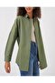 3900 Oversize Long Basic Shirt - A.Khaki - 2