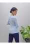 Women's Modal Fabric Crew Neck Long Sleeve Finger-Loop Body-Blouse - 4