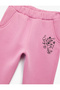 Printed Sweatpants with Raised Pockets and Elastic Waistband - 3