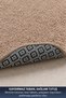Missclean Microfiber Bath Mat 40X60 cm Water Absorbent Non-Slip Base Machine Washable Mat - 4