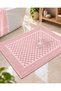 Premium Bath Mat 100% Cotton Water Absorbent Soft Textured Quick Drying Powder - 4