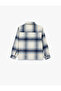 Buttoned Wool Blend Long Sleeve Lumberjack Shirt with Pockets - 2