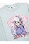 Long Sleeve Crew Neck Anime Printed Sweatshirt - 3