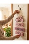 "Life is a Beautiful Ride" Wooden Wall Hanging Sign - Vintage Floral Bicycle Wall Decor Plaque - 3