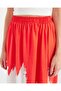 8025 patterned long viscose skirt - red - 3