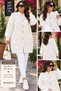 Women's Winter Angora Soft Stand Collar Stretchy Lycra Cardigan with Pockets and Buttons - 2