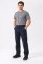 Lycra Navy Blue Work Trousers, Dirt-Resistant, Flexible, Cotton, Commando Pockets - 5