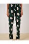 4323 Patterned Pajama Bottoms - Y.Zümrüt - 5