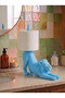 Stretching Lion Blue Toilet Paper Holder |   Decorative Toilet Paper Holder