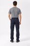 Lycra Navy Blue Work Trousers, Dirt-Resistant, Flexible, Cotton, Commando Pockets - 4