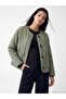 Baklava Patterned Oversize Women's Inflatable Coat (W6) - 3