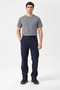 Lycra Navy Blue Work Trousers, Dirt-Resistant, Flexible, Cotton, Commando Pockets - 6
