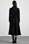 Front Tie Dress Black 9480-E - 8
