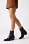 Women's Thick Heeled Boots Black Yanki - 2
