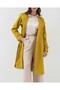 5918 Wrap-Neck Trench Coat - Olive Green - 4