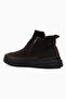 Men's Leather Casual Boots 26K 26K554 Brown Suede - 3