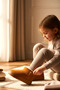 Children's Thick Sole Boots. Children's Shoes with Fur Inside - 6