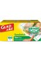 Sandwich Zipper Bags, 100 Zipper Bags, 14.4x16.5cm, Airtight Seal Keeps Food Fresher Longer, Microwave Safe