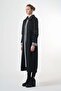 Felt Cape with Front and Cuff Striped details - 5