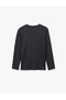 Cotton Regular Fit Crew Neck Long Sleeve T-Shirt - 2