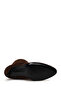 Women's Brown Thin Heeled Leather Boots Wf16000591 - 6