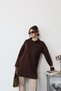 Brown Hooded Sweatshirt
