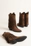 Cowboy Tasseled Boots with 5 cm Heels - 3