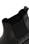 Men's Black Leather Chelsea Boots Wm610003Df - 7