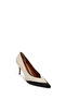 Women's Cream Thin Heeled Leather Stiletto Af100002Dv - 8