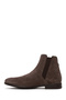Men's Mink Suede Leather Chelsea Boots Wm750004Ds - 3