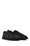 Men's Anthracite Lace-Up Suede Leather Sneaker Wm660015Ds - 2