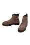 Women's Mink Suede Leather Chelsea Boots Wf190029Ds - 4